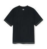  Áo Phông MLB Basic Coopers Logo Mega Over Fit T Shrts NEW YORK YANKEES 3ATSB1153-50BKS Màu Đen 