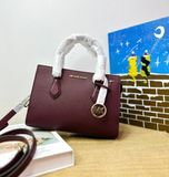  Túi Xách Michael Kors MK Sheila Small Satchel Màu Đỏ Đô 