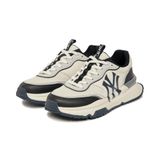  Giày Thể Thao MLB Chunky Runer New York Yankees 3ASHRJ13N-50BKS Màu Đen Trắng 