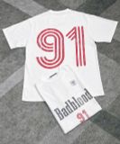  Áo Phông Badblood 91 Màu Trắng 