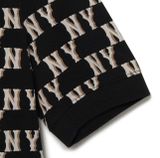 Đầm Polo MLB Monogram New York Yankees 3FOPM0233-50BKS Màu Đen 