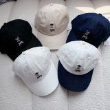  Mũ Lưỡi Trai Gấu WHOAU Basic Màu Trắng / Đen / Begi / Navy 