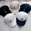 Mũ Lưỡi Trai Gấu WHOAU Basic Màu Trắng / Đen / Begi / Navy
