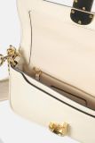  Túi Đeo Vai Marc Jacobs Shoulder Bag In White Leather Màu Trắng Kem 