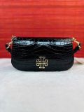  Túi Xách Tory Burch Britten Embossed Convertible Crossbody Bag Màu Đen 141015 