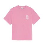  Áo Phông MLB Basic Street Logo Over Fit T Shirts BOSTON REDSOX Màu Hồng 