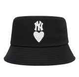  Mũ Bucket MLB MLB Heart Bucket Hat New York Yankees 3AHTH012N-50BKS Màu Đen 