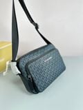  Túi Đeo Chéo Michael Kors MK Hudson Logo Crossbody Bag Màu Xanh Navy Logo 