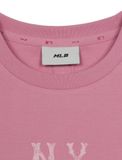  Áo Crop MLB Women`S Basic Coopers Logo Slim Crop T Shrts NEW YORK YANKEES 3FTSB0453-50PKP Màu Hồng 