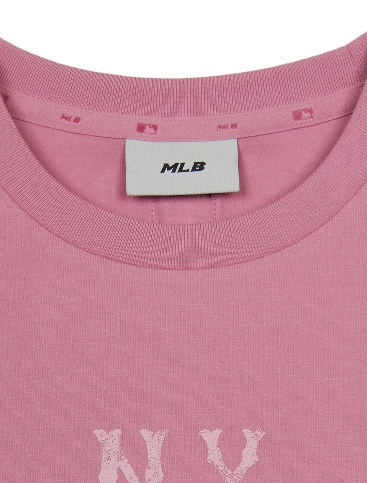 [MLB] W's Basic Coopers Slim Crop T-Shirt ★すぐ品切れ★ Áo Crop MLB Women`S Basic Coopers Logo Slim Crop T Shrts NEW