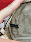  Túi Đeo Chéo Michael Kors MK Jet Set Medium Leather Crossbody Bag with Case for Apple Airpods Pro Màu Trắng 