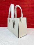  Túi Đeo Chéo Coach Nina Small Tote Bag Màu Trắng CR097 