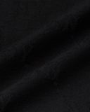  Áo Polo MLB Dia MONOGRAM Tonal Jarcquard Polo T Shirts NEW YORK YANKEES  3APQM0253-50BKS Màu Đen 