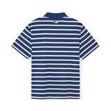 Áo Polo MLB cổ sọc Varsity New York Yankees ivory Màu Xanh 3APQV0343-50NYL 