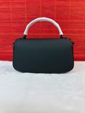 Túi Đeo Chéo Tory Burch Britten Matte Mini Top Handle Màu Đen Size 18 