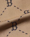  Áo Khoác MLB Dia Monogram Block Taping Jqd Windbreaker(Set) Boston Redsox Màu Nâu 3AWJM0144-43BGL 