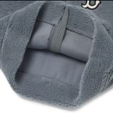  Áo Khoác Lông MLB Basic Small Logo Mega Overfit Fleece Jumper 3AFDB0726-43GRS Màu Xám 