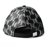  Mũ Karl Lagerfeld K/Ikonik Monogram-Print Cap Màu Đen Xám 