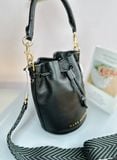  Túi Bucket Marc Jacobs Leather Bucket Bag in Black 
