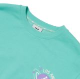  Áo Sweat MLB Like Planet Overfit Sweatshirt La Dodgers Màu Xanh 3Amtl0121-07Mts 