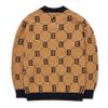  Áo Khoác Cardigan MLB Diamond Monogram Front Pattern Cardigan Boston Red Sox 3AKCM0224-43BGS Màu Nâu 