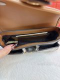  Túi Đeo Vai Michael Kors MK Colby Extra-Small Empire Monogram Shoulder Bag Màu Trắng Logo 