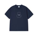  Áo Phông ADLV Bear Doll Line Archive Màu Xanh Navy 