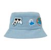 Mũ Bucket Karl Lagerfeld Souvenirs Denim Bucket Hat Màu Xanh Blue
