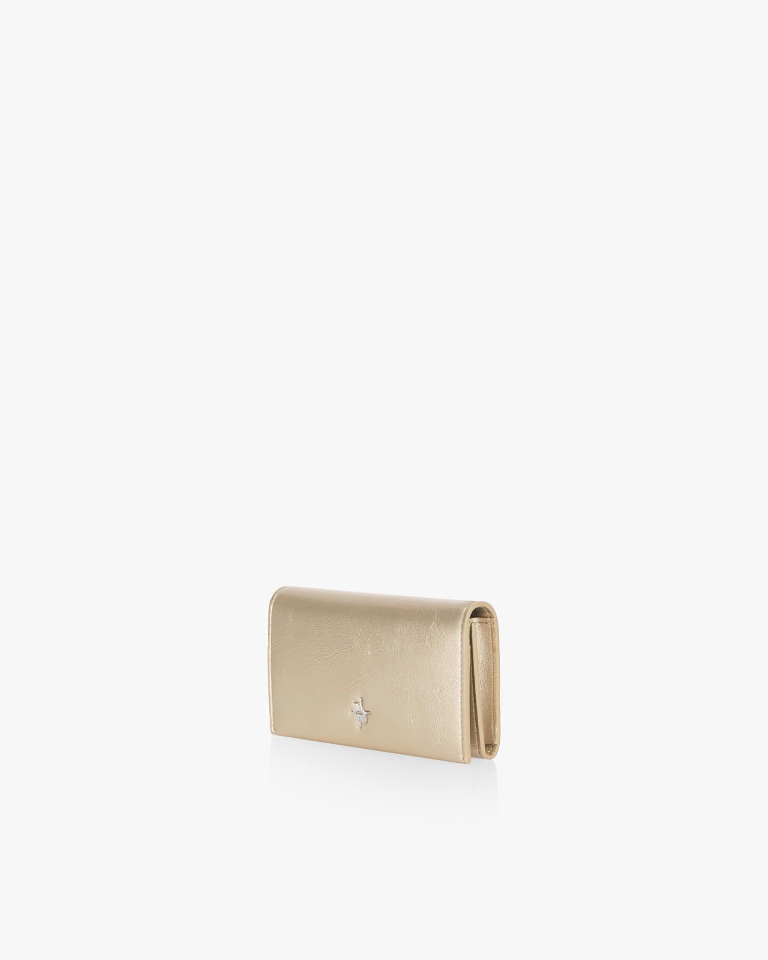 Ví Cầm Tay FIND KAPOOR Flamma Flap Card Holder - Champagne