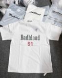  Áo Phông Badblood 91 Màu Trắng 