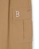  Quần túi Hộp MLB Women`S Varsity Cargo Pintuck Wide Pants BOSTON REDSOX 3FWPV0144-43BGD Màu Nâu 