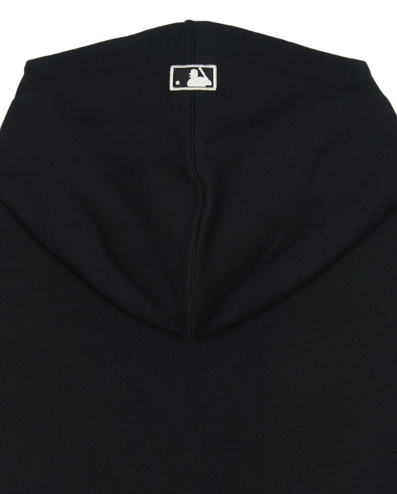 ☆MLB Korea☆ Basic Coopers Logo Mega Overfit Hoodie NY Blac Áo Hoodie MLB Coopers Big Logo Mega Overfit Hoodie NEW YORK