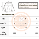  Chân Váy MLB Gorpcore Glossy Nylon Puckering Cargo Midi Skirt BOSTON REDSOX 3FSKB0453-43CGS Màu Đen 