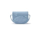  Túi Đeo Chéo MLB Cursive Vintage Denim Cross Bag NEW YORK YANKEES 3ACRVD15N-50BLL Màu Xanh 