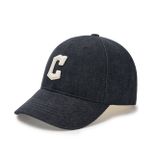  Mũ Lưỡi Trai MLB Denim New Structured Ball Cap Cleveland Guardians 3ACPD015N-45CGS Màu Đen Phom Cứng 