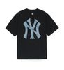 Áo Phông MLB Denimlike MONOGRAM Big Lux Over Fit T Shirts NEW YORK YANKEES 3ATSM0953-50BKS