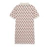  Đầm Polo MLB Women's Classic Monogram Collar Dress LA (Cream) 3FOPM0233-07CRS Màu Kem 