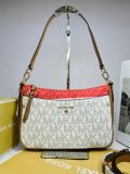  Túi Đeo Vai Michael Kors MK Jet Set Charm Colour Block Màu Trắng Phối Đỏ 
