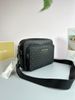 Túi Đeo Chéo Michael Kors MK Hudson Logo Crossbody Bag Màu Đen Logo