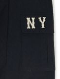  Chân Váy MLB Women`S Basic Coopers Woven Cargo Long Skirt NEW YORK YANKEES 3FSKB0144-50BKS 