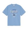 Áo Phông MLB Basic Big Logo Mega Over Fit T Shirts LOS ANGELES DODGERS Màu Xanh  3ATSB0553-07SBD
