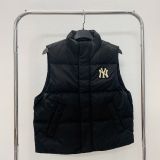  Áo Khoác Gile MLB Varsity Padded Vest New York Yankees Màu Đen 3ADVV1046 