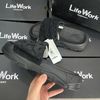 Dép LifeWork Unisex_Space Run Multi Radogram Slide Màu Đen
