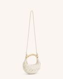  Túi Xách JW PEI Orla Weave Handbag - White Màu Trắng Kem 