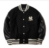  Áo Bomber MLB Wool Basic Varsity Jacket New York Yankees 3AJPV0634-50BKL Màu Đen 