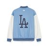  Áo Khoác Bomber MLB Public Wool Big Lux Varsity Jacket 3AJPV0541-07SBS Màu Xanh 