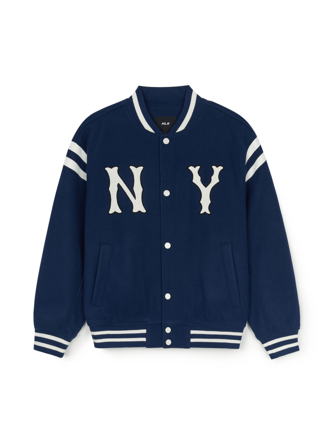 Áo Khoác Bomber MLB Our shoulder color Coopers Varsity