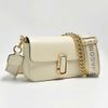 Túi Đeo Vai Marc Jacobs Shoulder Bag In White Leather Màu Trắng Kem