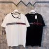  Áo Phông TOMMY HILFIGER Singature Stripe Màu Trắng Đen 