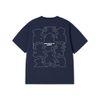 Áo Phông ADLV Bear Doll Line Archive Màu Xanh Navy